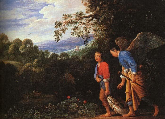  Copy after the lost large Tobias and the Angel